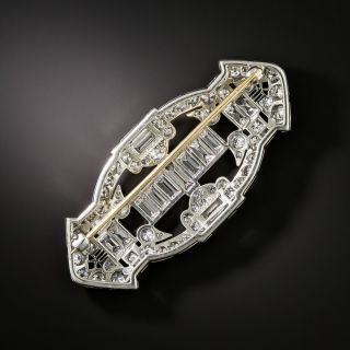 Tiffany & Co. Art Deco Diamond Brooch