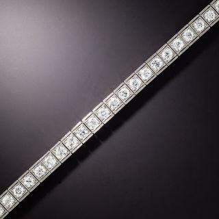 Tiffany & Co. Art Deco Diamond Line Bracelet - 2