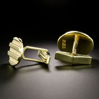 Tiffany & Co. Atlas Grooved Cufflinks