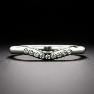 Tiffany & Co. Curved Diamond Wedding Band by Elsa Peretti - 3
