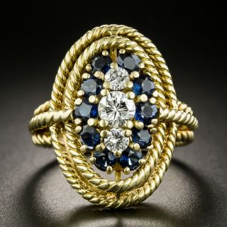 Tiffany & Co. Diamond and Sapphire Ring - 2