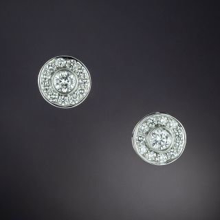 Tiffany & Co. Diamond Circlet Earrings - 1
