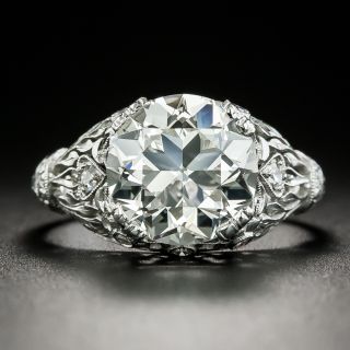 Tiffany & Co. Early-Art Deco 3.68 Carat Diamond Engagement Ring - GIA J VS1 - 3