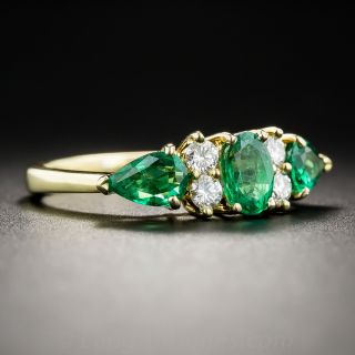 Tiffany & Co. Emerald and Diamond Ring