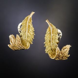 Tiffany & Co. Feather Earrings - 5