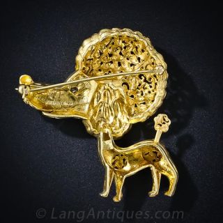 Tiffany & Co. French Poodle Pin