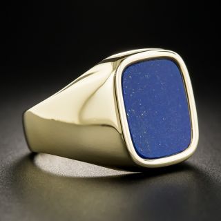 Tiffany & Co. Gent's Lapis Ring
