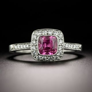 Tiffany & Co. Legacy Pink Sapphire and Diamond Ring - 2