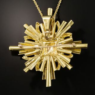 Tiffany &  Co. Maltese Cross Pendant Brooch