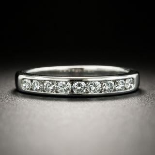 Tiffany & Co. Platinum and Diamond Wedding Band - 2