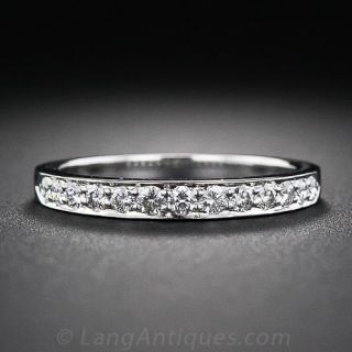 Tiffany & Co, Platinum Diamond Wedding Band