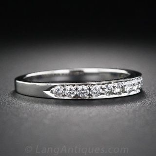 Tiffany & Co, Platinum Diamond Wedding Band