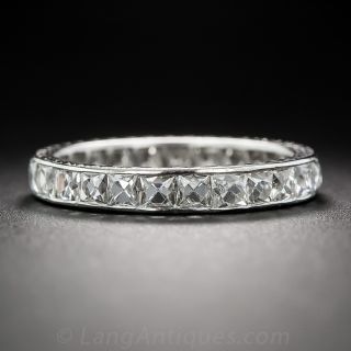 Tiffany & Co. Platinum French-Cut Diamond Band