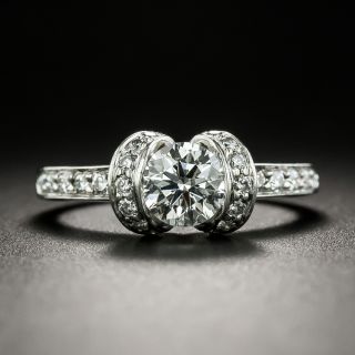 Tiffany & Co. .61 Carat Ribbon Collection Engagement Ring - 2