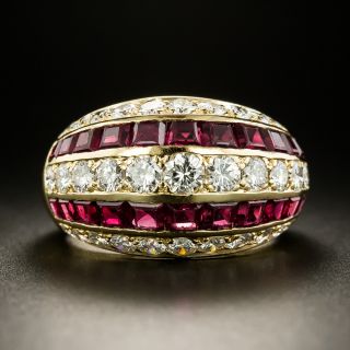 Tiffany & Co. Ruby and Diamond Band - 3