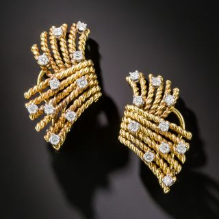 Tiffany & Co. Schlumberger Diamond Earrings