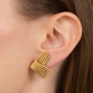 Tiffany & Co. Schlumberger Fringe Clip Earrings