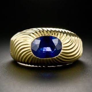 Tiffany & Co. - Schlumberger Sapphire Ring - 1