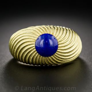 Tiffany & Co./Schlumberger Studios Lapis Lazuli Gent's Ring