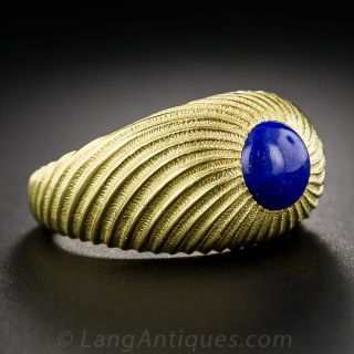 Tiffany & Co./Schlumberger Studios Lapis Lazuli Gent's Ring