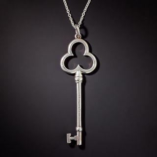 Tiffany & Co. Silver Key Pendant