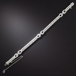 Tiffany & Co. Slender Art Deco Diamond Bracelet - 1