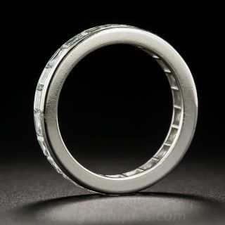 Tiffany & Co Square-Cut Diamond Eternity Band - Size 5 1/2