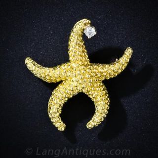 Tiffany & Co. Starfish Pin