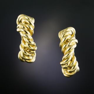 Tiffany & Co. Twisted Hoop Earrings