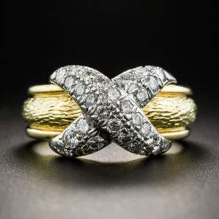 Tiffany Schlumberger 'X' Ring - 1