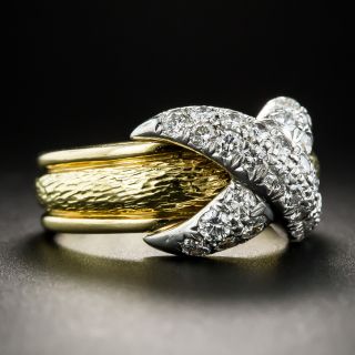 Tiffany Schlumberger 'X' Ring