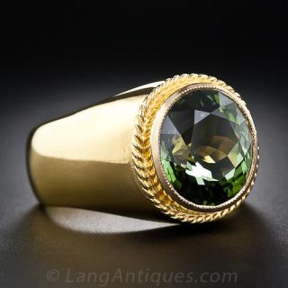 Tourmaline Gent's Ring