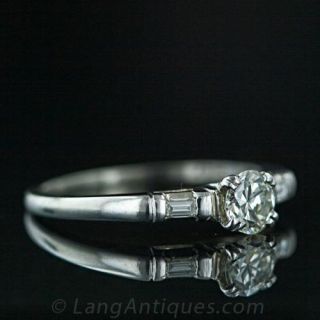Traditional .36 Carat Diamond Engagement Ring