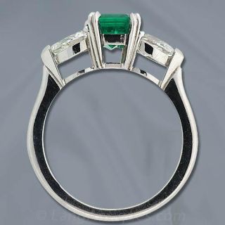 Traditional Emerald and Diamond Ring