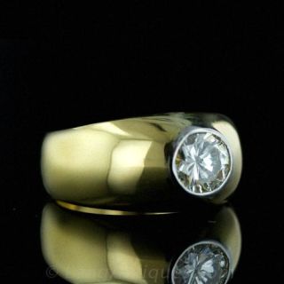 Traditional Gents Diamond Ring