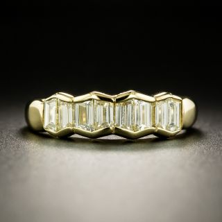 Trapezoid Diamond Band - 2