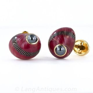 Trianon Shell Cufflinks