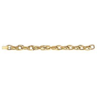 Triple Link Charm Bracelet