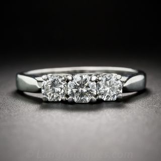 Triple Octillion Diamond and Platinum Ring