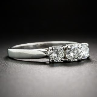 Triple Octillion Diamond and Platinum Ring