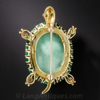 Turtle Brooch by Emis Beros 