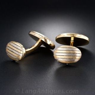 Two-Tone Italian Cufflinks