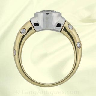 Ultra Modern Diamond Engagement Ring
