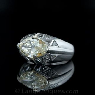 Unique Marquise Diamond Ring