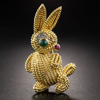 Van Cleef and Arpels Bunny Brooch
