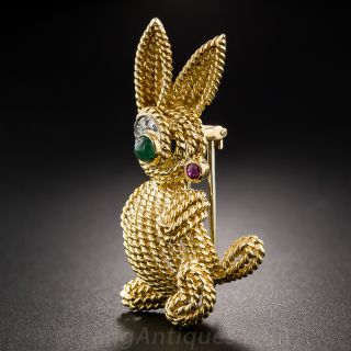 Van Cleef and Arpels Bunny Brooch