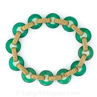 Van Cleef and Arpels Chalcedony Bracelet
