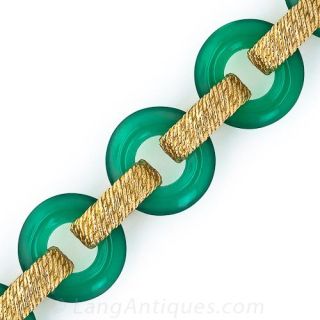 Van Cleef and Arpels Chalcedony Bracelet