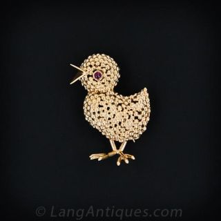 Van Cleef & Arpels Chick Pin