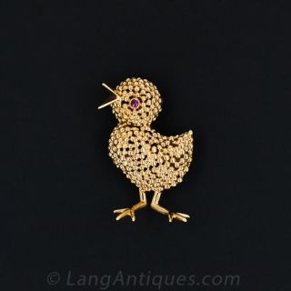 Van Cleef & Arpels Chick Pin